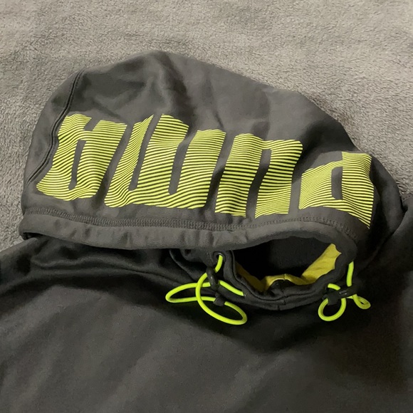 Grey Puma Hoodie, Size M - Picture 2 of 4